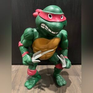 1989 Teenage Mutant Ninja Turtles Giant Raphael 13 Inch Vintage Action Figure